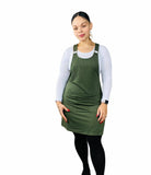 Olive Overall Dress