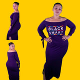 Black & Smart Maxi Dress