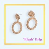 “Riyah” Drip Lightweight Earrings