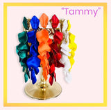 Satin “Tammy” Drop Earrings