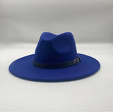 Blue Cosmo Fedora Hat