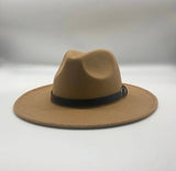 Brown Cosmo Fedora Hat