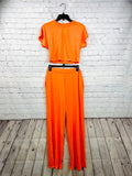 Orange pants set