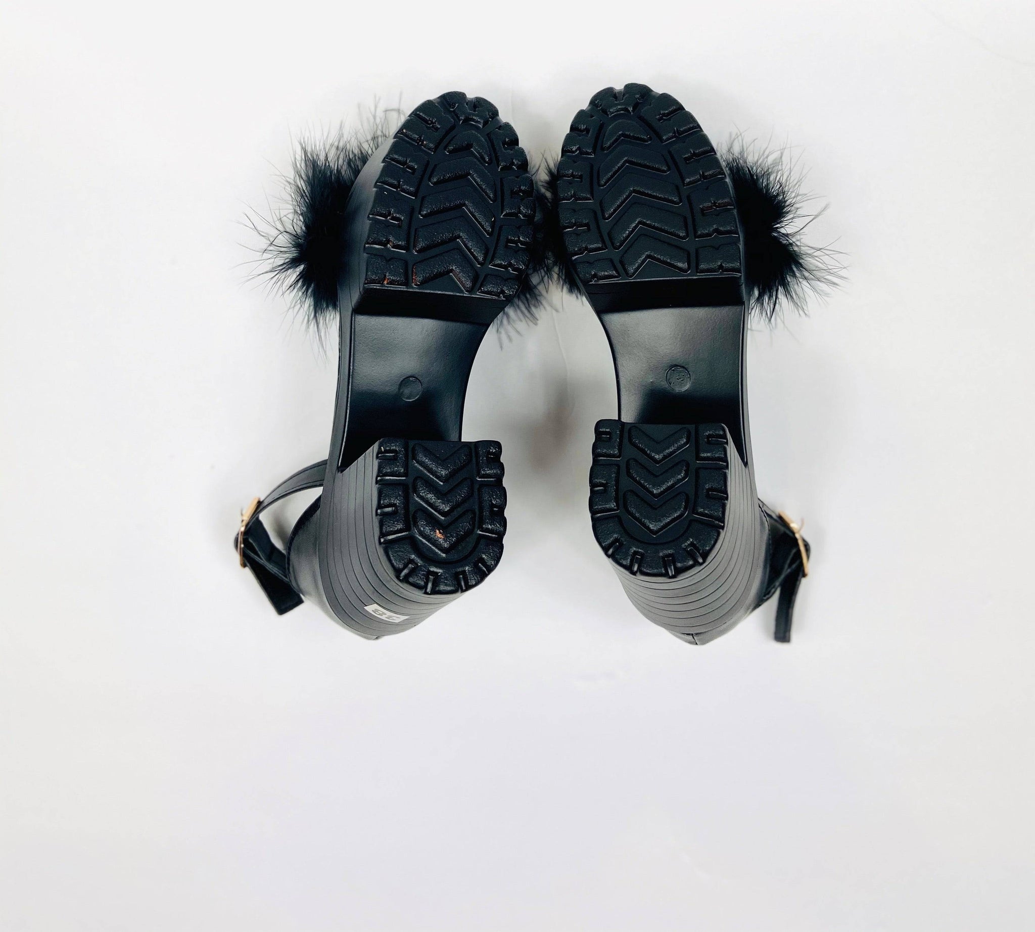 Buy Tarantino Faux Fur Stiletto Sandals Online | London Rag USA