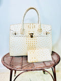 Chic Cappuccino Hand Bag